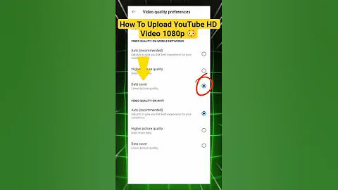 YouTube Channel Per HD Video Upload Kaise Kare 🤯 How To Upload 1080p Video #shorts #trending #viral
