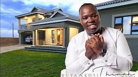 Thinah Zungu shows off  his new house :Done renting R25 000🏡