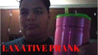 LAXATIVE PRANK ON SISTER IN LAW!!!!(GONE WRONG)