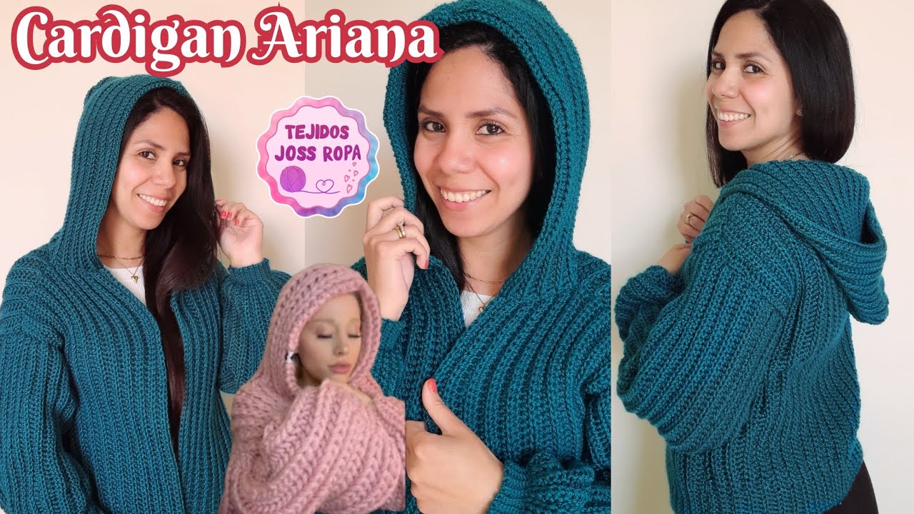 Ariana Grande объемный кардиган крючком | Джосс Ткани для одежды |