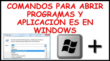 Comandos de la ventana Ejecutar | Atajos para abrir programas más rápido | Lista de comandos 2020