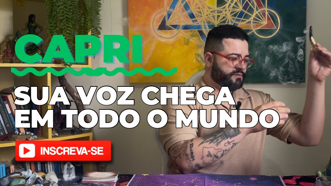 #1352 - TAROT CAPRICÓRNIO ♑️ | SUA MISSÃO SERÁ MUITO MAIOR DO QUE VOCÊ IMAGINA. 