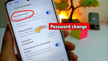 Realme phone me hotspots ka password change kaise kare || hotspots password change