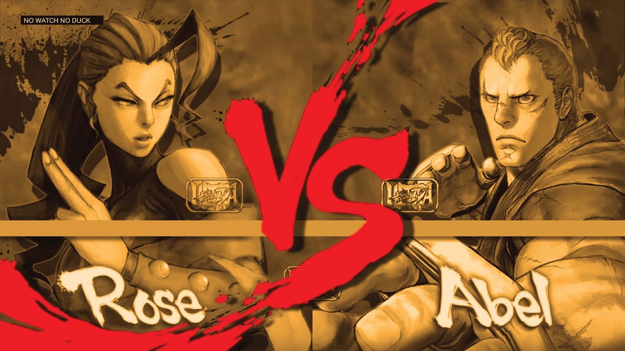 MLTR64 (Rose) vs sapporuj0108j (Abel) USF4 ranked match