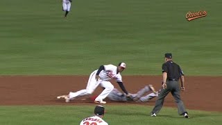 WSH@BAL: Wieters throws out Turner after challenge