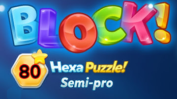 BLOCK! Hexa Puzzle! Semi-pro Level 80 (Rotate) - Lösung Solution Walkthrough