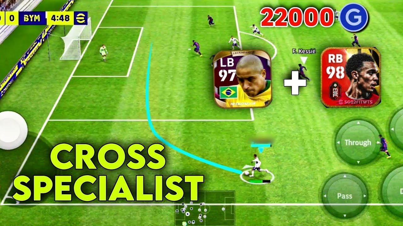 CROSS SPECIALIST! TOP 20 CROSS SPECIALIST IN PES 2024 MOBILE 