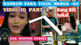 VIDIO STORY WA BIKIN TEGANG||RANDOM PARA TOLOL WARGA  62