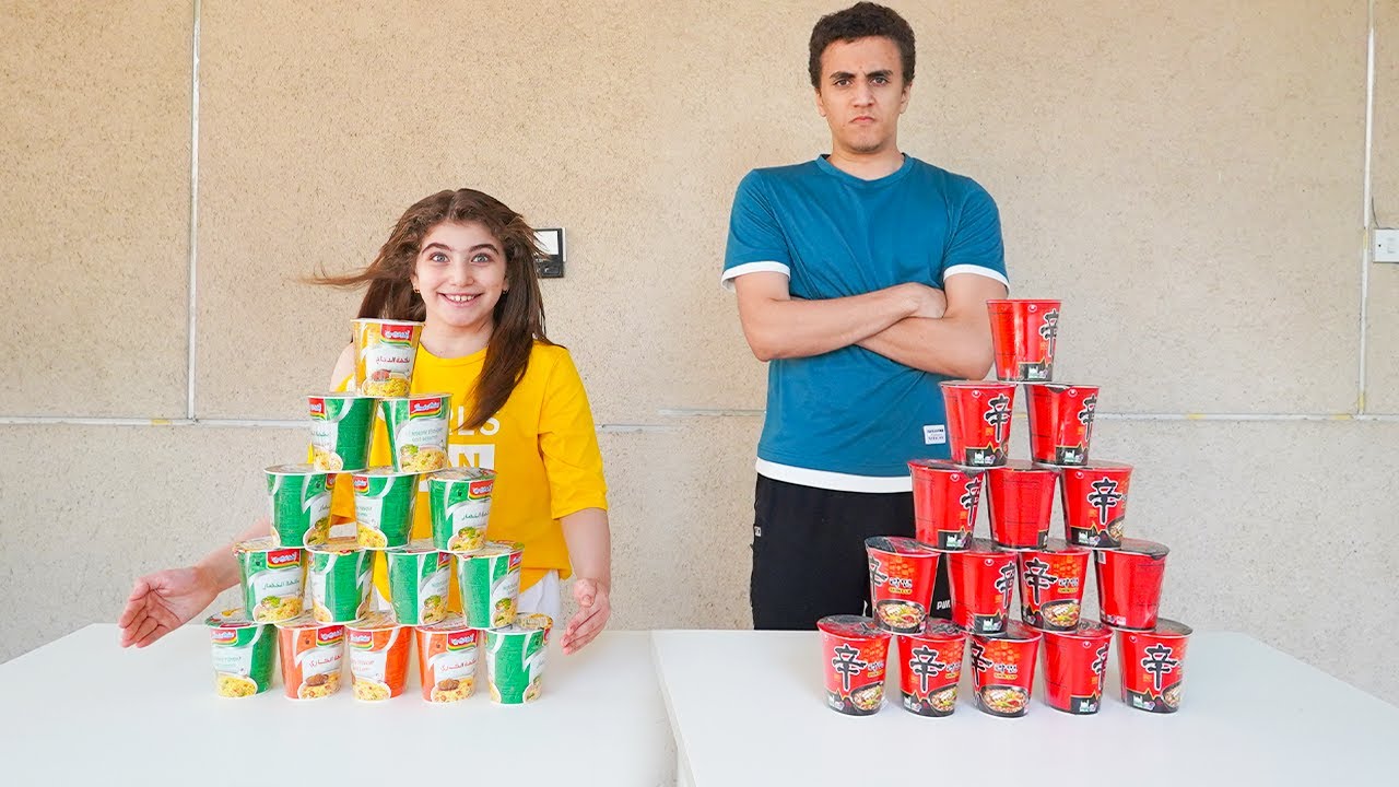 حبيبة وبياع الاندومي الشرير !