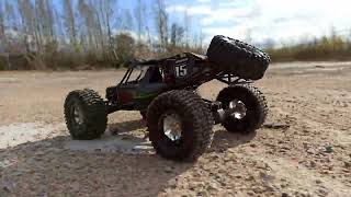 #rc Vaterra Twin Hammers 1.9 Rock Racer 4WD #video