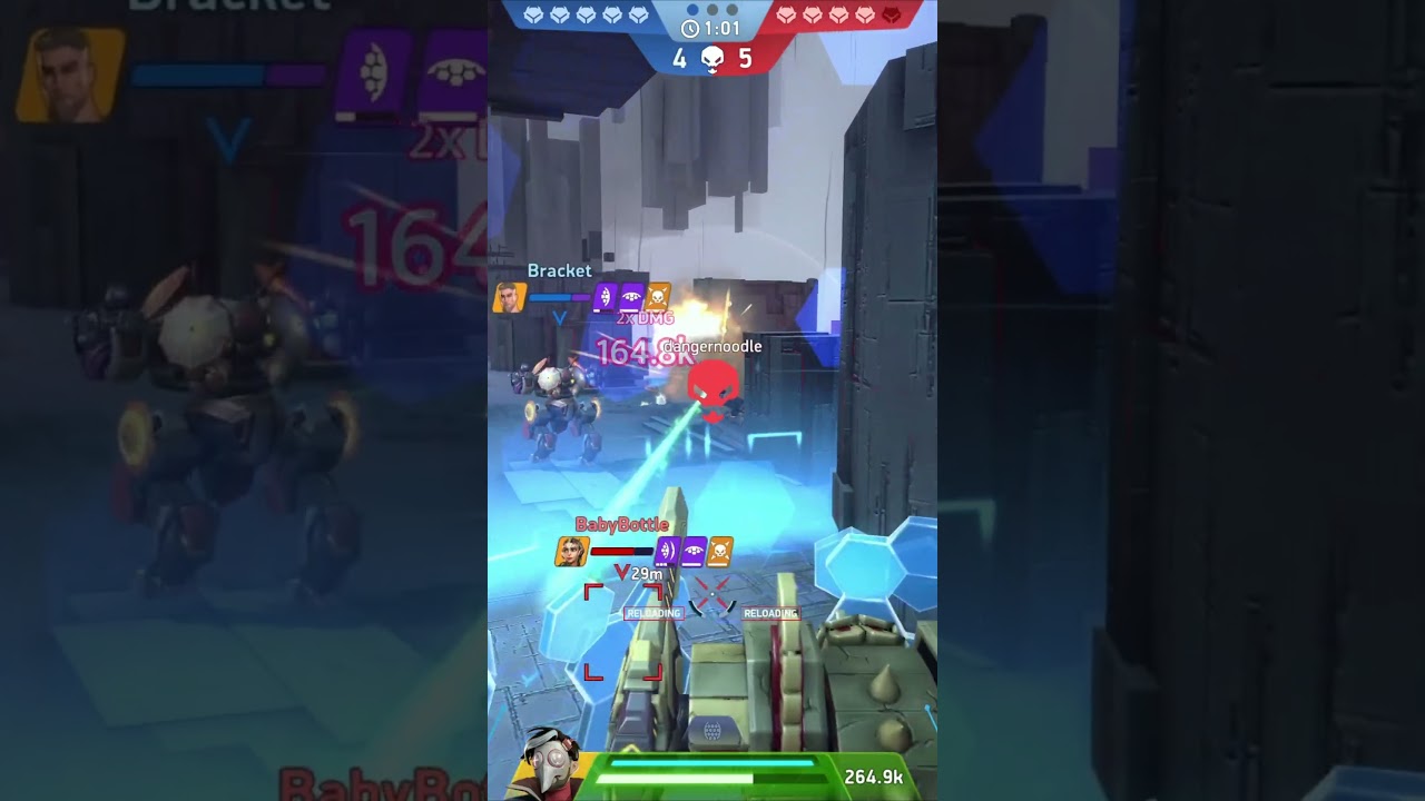 Mech Arena: Bastion EM Rifle 12 Action | Equilibrium Deathmatch 5V5 