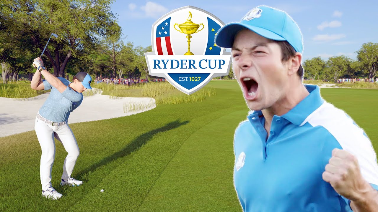THE RYDER CUP BEGINS - Foursomes Match 1 | PGA TOUR 2K25 - YouTube
