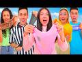 MANGIAMO SOLO CIBO DEL COLORE DELLO SLIME CHALLENGE CON I NOSTRI AMICI!!