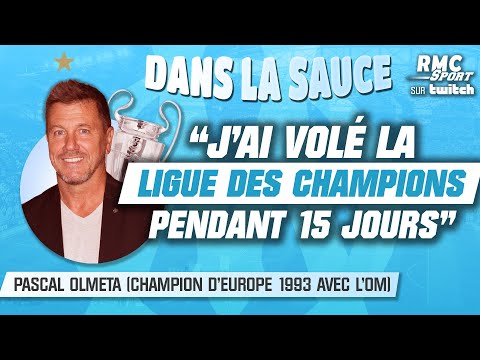 Image du reportage ITW Pascal Olmeta  / OM 1993 : Ses folles anecdotes sur la finale, sa relation avec Barthez... (RMCSport)