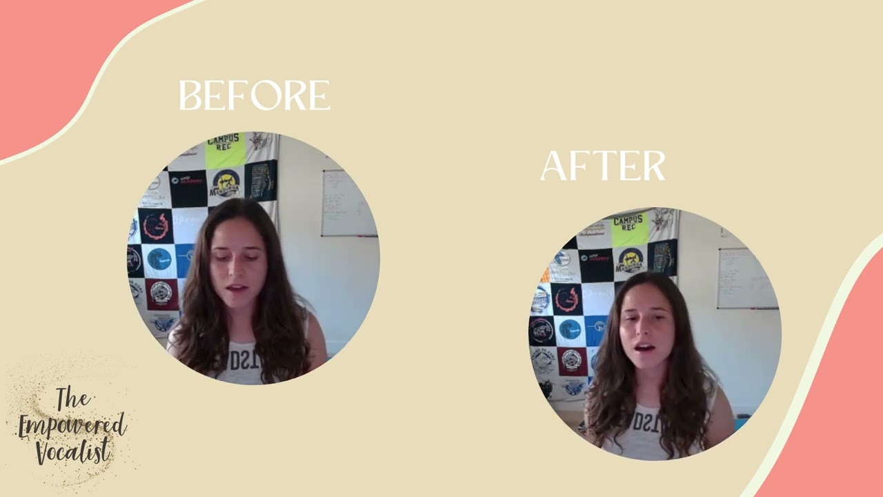 Sofia - Chest voice transformation!