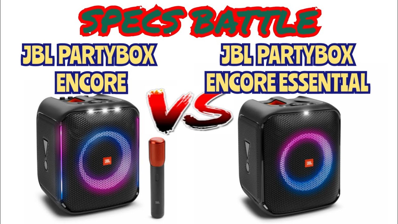 JBL Partybox Encore vs. JBL Partybox Encore Essential | Full Specs  Comparison😱💥