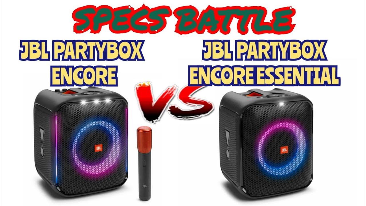 JBL Partybox Encore vs. JBL Partybox Encore Essential Specs