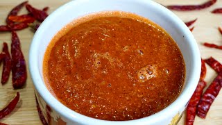 Salsa roja chile de árbol sencilla pero súper sabrosa y picosita! LA MEJOR! #salsas #salsarecipe