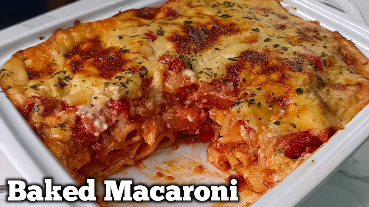 Baked Macaroni by mhelchoice Madiskarteng Nanay