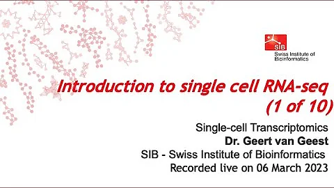Single cell transcriptomics - Introduction to single cell RNA-seq (1 of 10) - DayDayNews