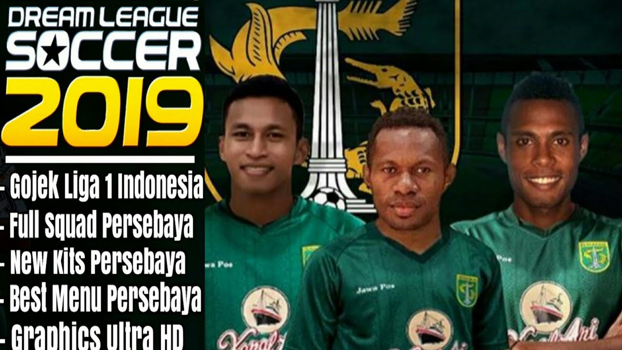 Download Dream League Soccer 2019 mod Gojek Liga 1 Indonesia