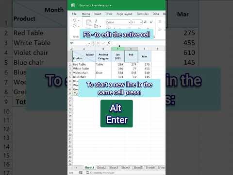 Two useful Excel