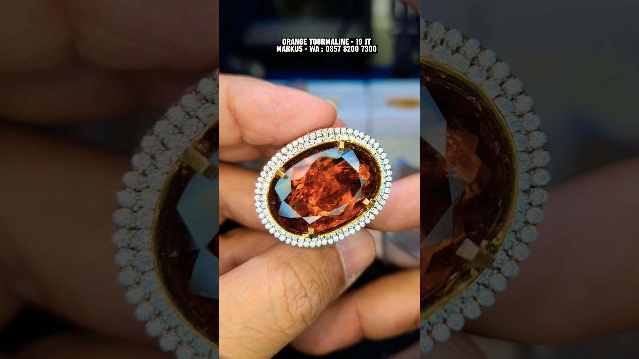 ORANGE TOURMALINE MOZAMBIQUE