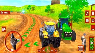 Modern Tractor Farming Driving Simulator 3d - New Tractor Games - Android Gameplay screenshot 5
