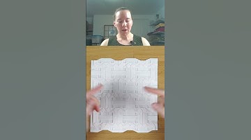 ABBA Clusters Origami Tessellation