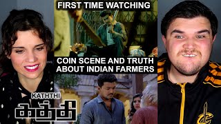 KATHTHI - Thalapathy Vijay TELL US THE TRUTH ABOUT INDIAN FARMERS! COIN SCENE! - Joseph Vijay