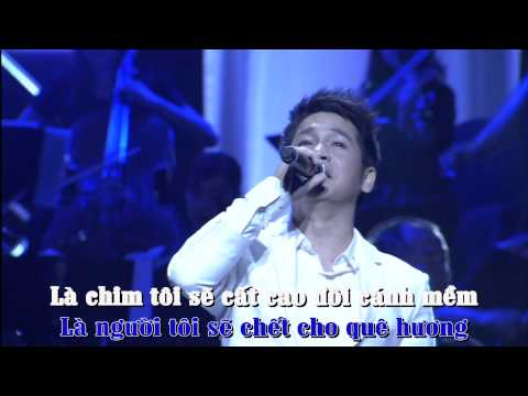 Video Tự Nguyện [Karaoke-Lyrics] - Trọng Tấn | Liveshow Đêm... - youtube