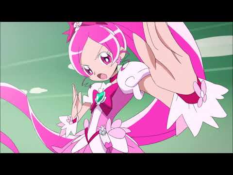 Heartcatch Pretty Cure Tsubomi And Erika Vs Snackeys 