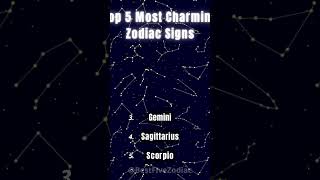 Top 5 most CHARMING zodiac signs🔮! #shorts #astrology #zodiac #charm