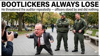 Park Tyrant Goes Psycho — Cops Just Watch & Do Nothing | Bootlicking in America