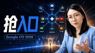 Google I/O 2026深度解读：OpenAI做超级App，Google做生态内核？｜ Gemini Omni、Spark、AI Ultra全来了