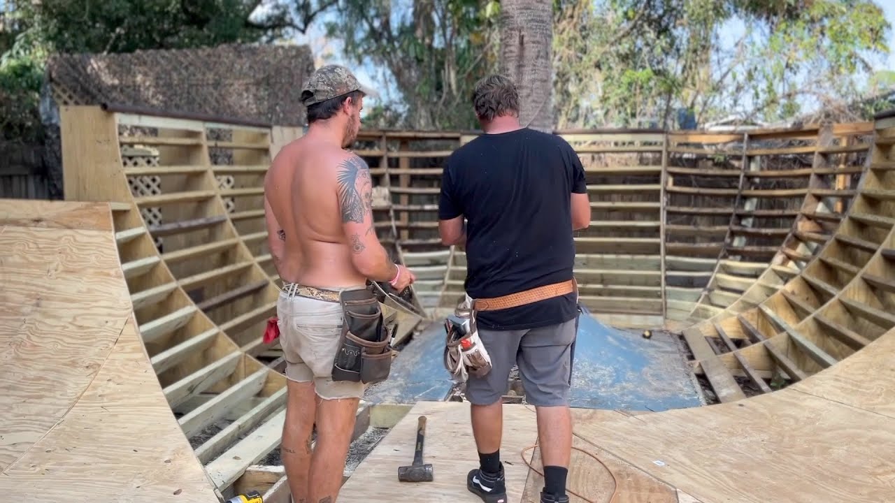 First Session on the New Backyard Ramp