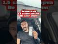 Japonya’da 1.5 saatlik çalışma ile neler aldım…