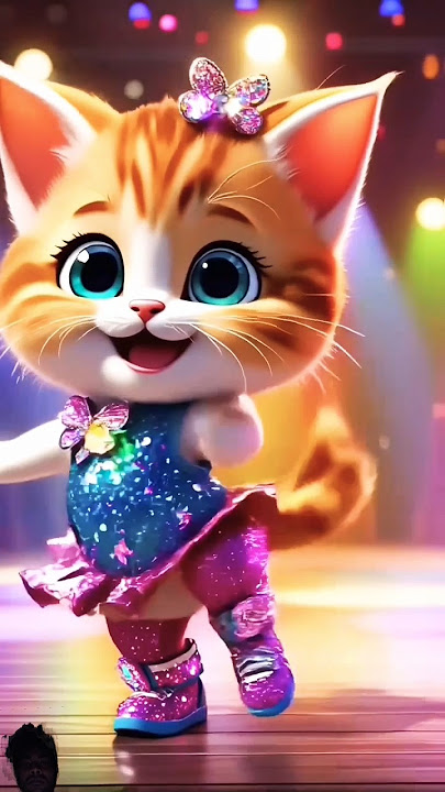 ❤️ gulabi gulabi tori gal gulabi |🐾🍼 Cat Dance kitten |😹😻#cat #shorts #funny #shortsfeed #comedy#🥰🤣