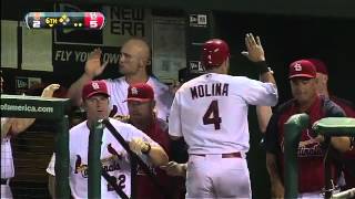 2012/08/06 Carpenter's two-run single