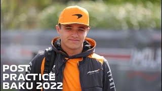 Lando Norris Post PRACTICE interview Azerbaijan Grand Prix #f1 #landonorris Guide