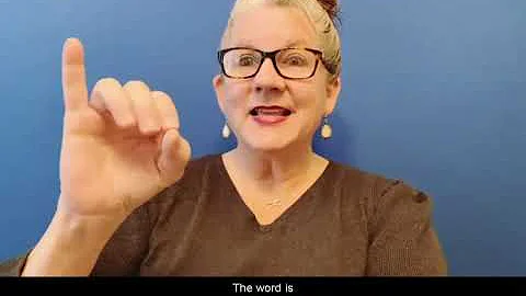 ASL sign for INAUGURATION