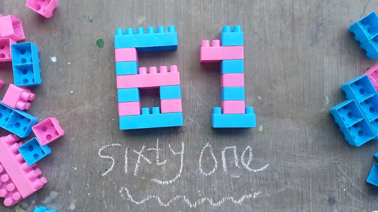 Satisfying diy number sixty one / ASMR Building blocks lego