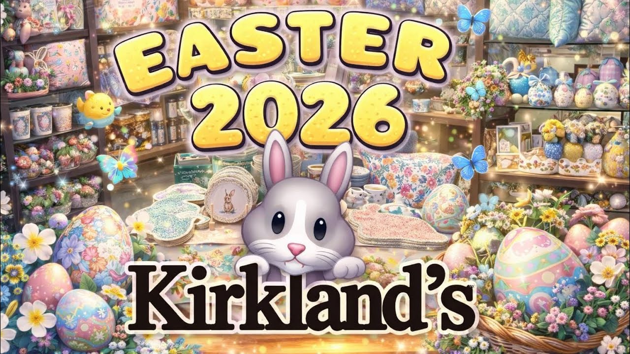 🐰ПОКУПАЙТЕ В KIRKLANDS НА ПАСХУ 2026! Великолепный декор для дома!😍