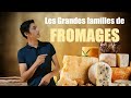 Les grandes familles de fromages