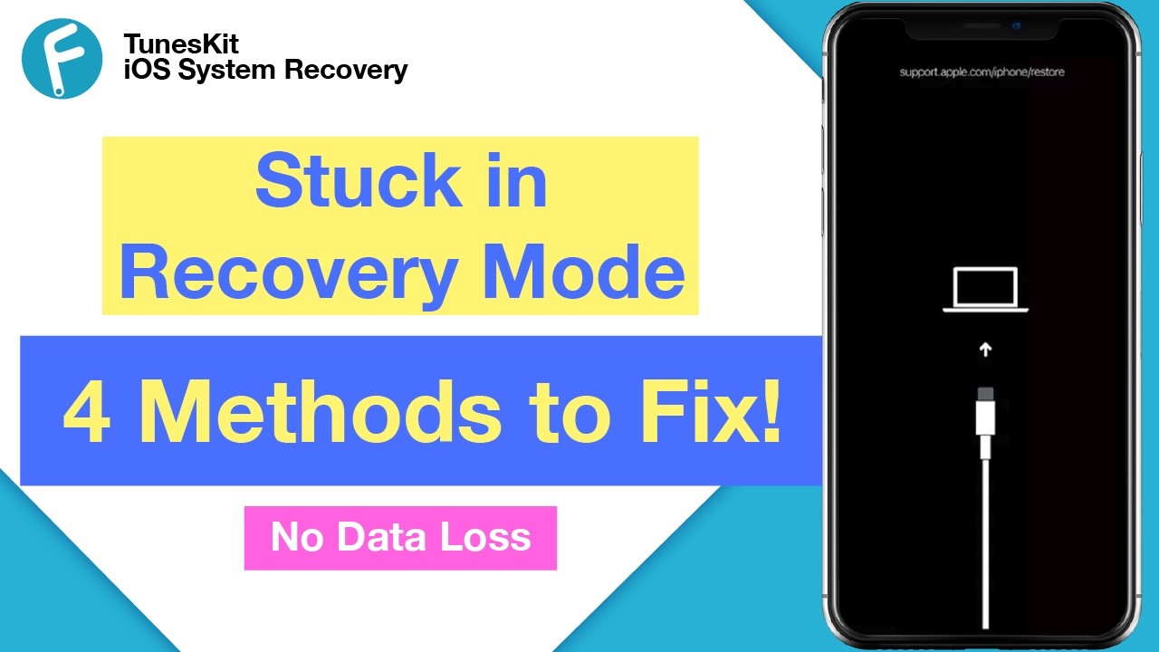 iPhone Stuck in Recovery Mode? 4 Methods to Fix in 2026 - YouTube