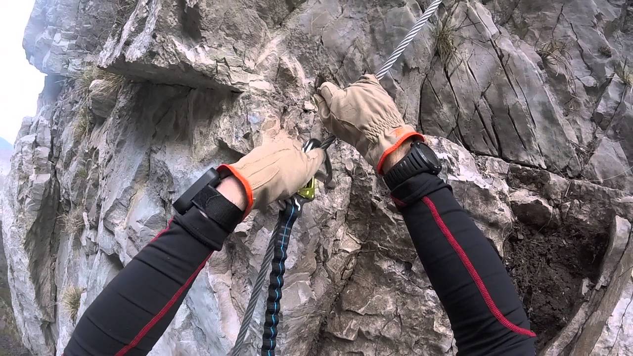 Ferrata del Vajont - Ferrata della Memoria