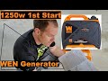 WEN Generator. 1250w. Quietest Generator.