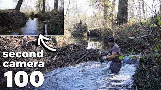 Beaver Dam Removal No.100 - From The Beginning To The End - Second Camera