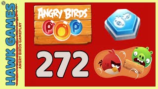 Angry Birds Stella POP Bubble Shooter Level 272 - Walkthrough, No Boosters