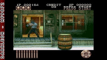 Sega CD - Lethal Enforcers II - Gun Fighters © 1994 Konami - Gameplay